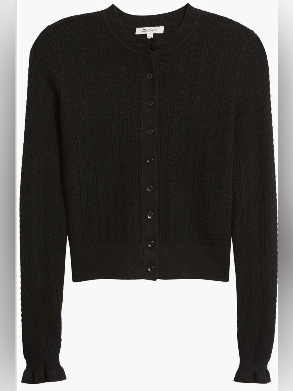 Madewell Signature Open Knit Cardigan